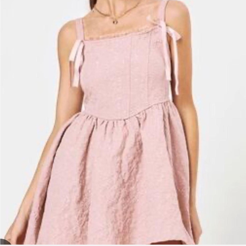 Trixxi Pink Sleeveless Dress